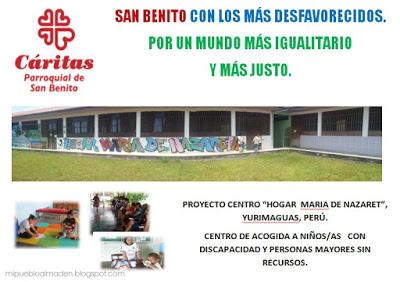 Jornada Solidaria en San Benito. Cooperación Internacional