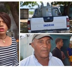 Llevan a Barahona transformador exigían agricultores La Hoya.