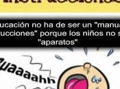 educación debe manual instrucciones, niños aparatos". José María Toro. NUEVA CRÓNICA.León