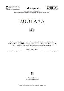 Magnífico trabajo sobre pseudoescorpiones