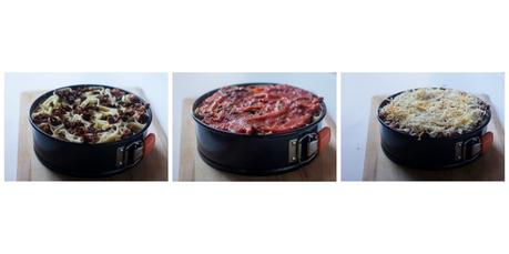 Tarta de paccheri (macarrones gigantes)