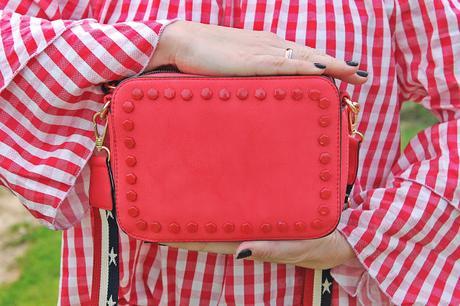 Camisa Roja Cuadro Vichy