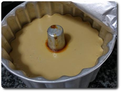 Flan de café con leche condensada en olla a presión