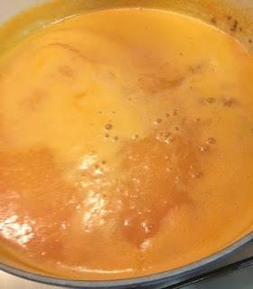 SOPA DE QUINOA Y VERDURAS ASADAS