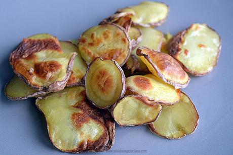 Chips de patatas crujientes