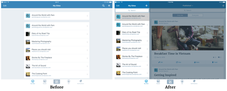 Nueva versión de app de WordPress para iPad mejora tu productividad