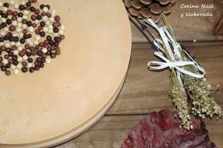 TARTA DE CHOCOLATE Y DULCE DE LECHE