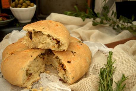 Pan damper australiano con aceitunas y tomate #Asaltablogs