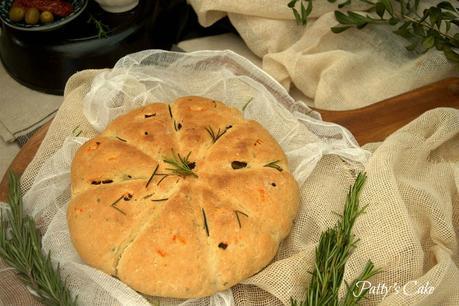 Pan damper australiano con aceitunas y tomate #Asaltablogs