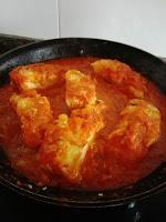 Bacalao con tomate