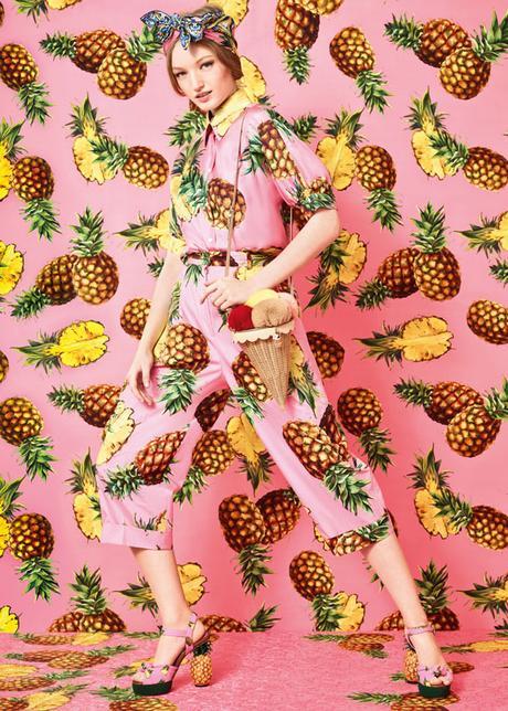 Tendencias de moda primavera verano 2017: estampados tropicales por Dolce & Gabbana
