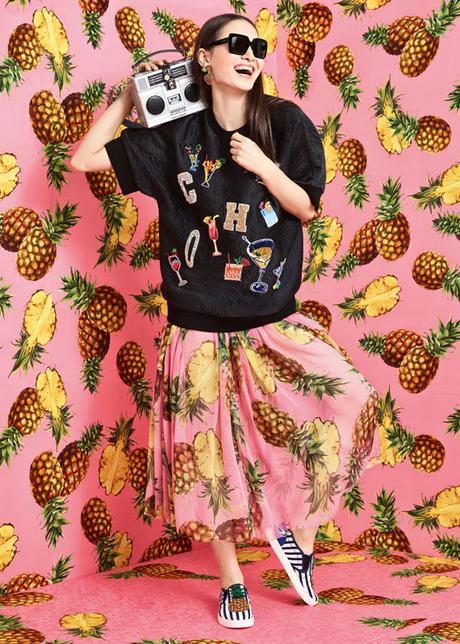 Tendencias de moda primavera verano 2017: estampados tropicales por Dolce & Gabbana