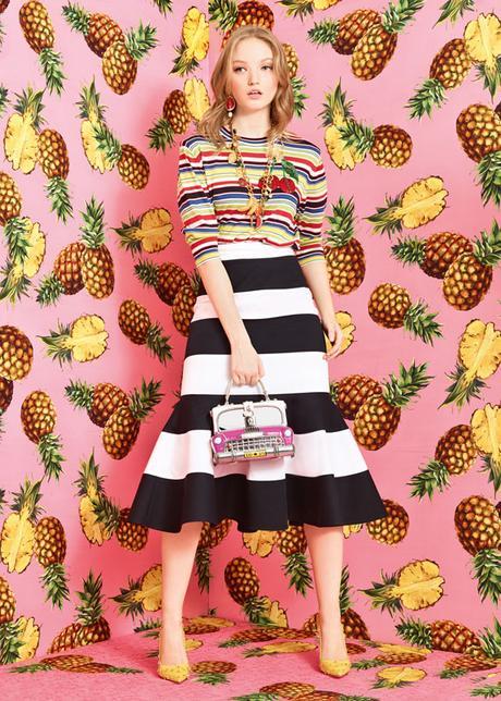 Tendencias de moda primavera verano 2017: estampados tropicales por Dolce & Gabbana
