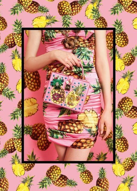 Tendencias de moda primavera verano 2017: estampados tropicales por Dolce & Gabbana