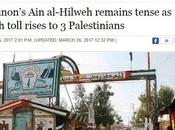 Tres palestinos asesinados Líbano.