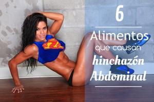 alimentos que causan hinchazón abdominal