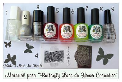 Butterfly Lace de Yours Cosmetics