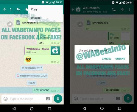 ¡Apúrese a borrar! WhatsApp solo dará 2 minutos para eliminar mensajes enviados