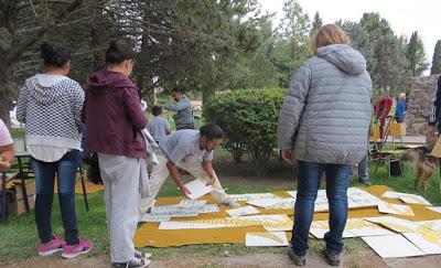 Imágenes del encuentro en Plaza San Martín por la defensa de las Escuelas Públicas