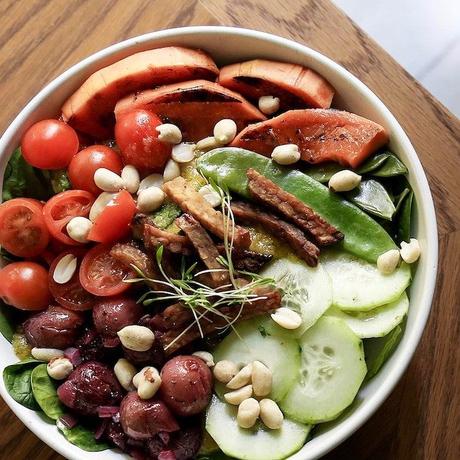 Ensalada Fermented Papaya Antiaging Flax and Kale