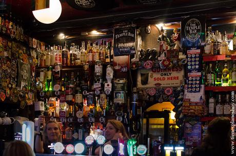 Interior pub Temple Bar Dublin Irlanda