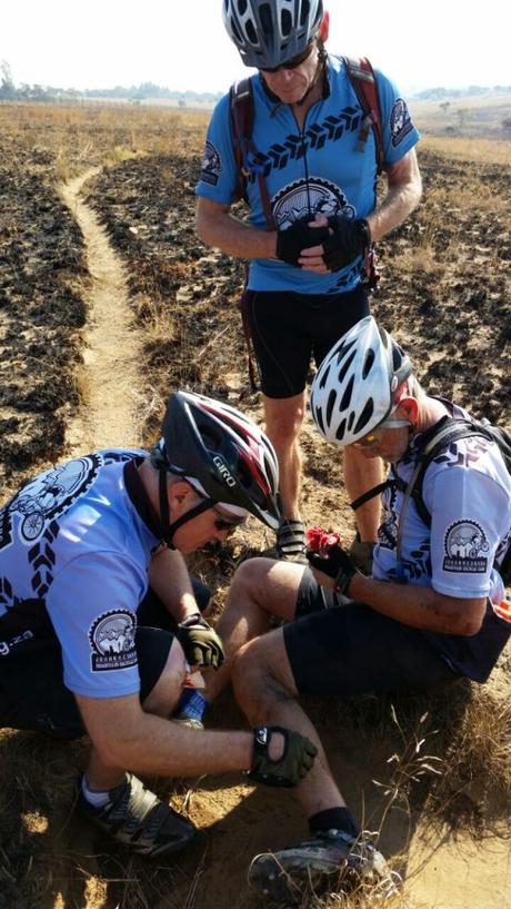 Consejos para tratar las heridas en la bicicleta