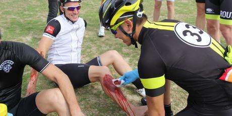 Consejos para tratar las heridas en la bicicleta