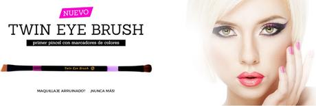 “Twin Eye Brush nº09” – mi primer contacto con las brochas de SKINFACT