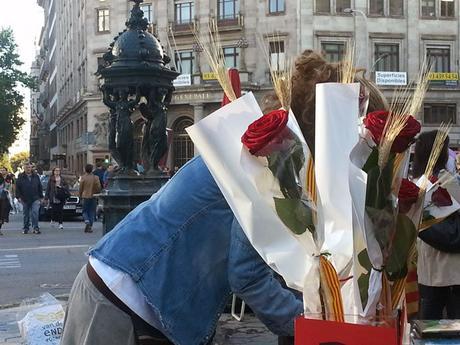 Sant Jordi en Barcelona: ¡se llenan las calles de libros…y color!