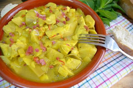 ALCACHOFAS AL MONTILLA