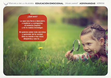 La Inteligencia Emocional en niños. Colección Adivinanzas 34