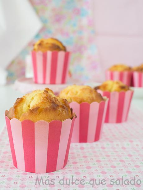 Magdalenas de yogurt y limón