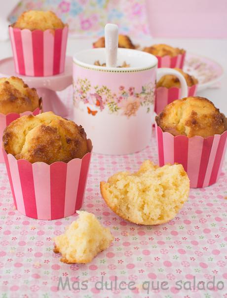 Magdalenas de yogurt y limón