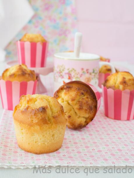 Magdalenas de yogurt y limón