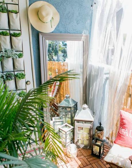 Paso a paso para decorar un pequeño balcón