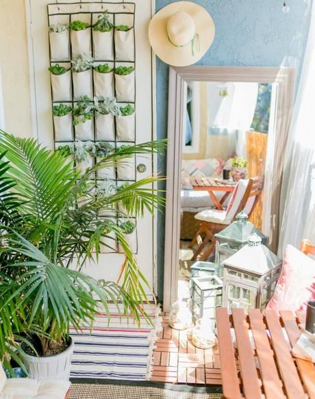 Paso a paso para decorar un pequeño balcón