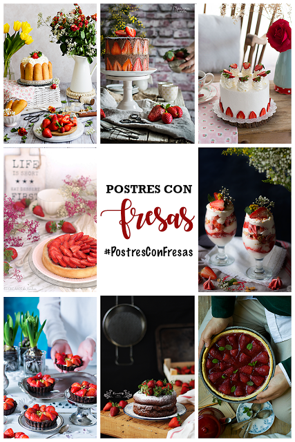 TARTA DE FRESAS Y ALMENDRA TARTA DE FRESAS Y ALMENDRA