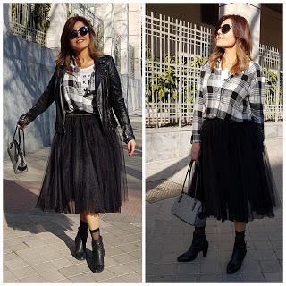 Falda de tul, ideas para combinarla