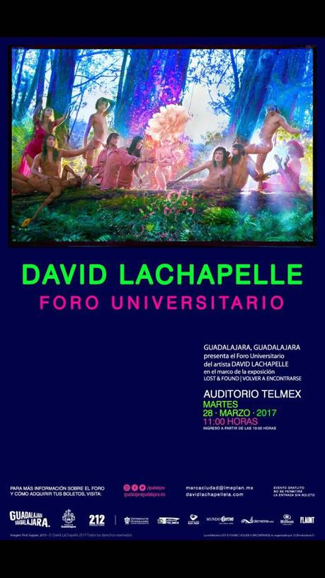 David Lachapelle regresa a Guadalajara con nueva exhibición