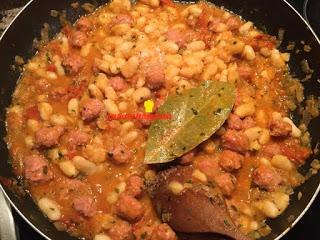 GUISO DE ALUBIAS CON LONGANIZA