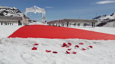 Silvia y Jaime, una original boda en la nieve