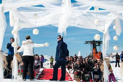 Silvia y Jaime, una original boda en la nieve