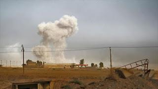 Bombardeo Mosul Conjugandoadjetivos