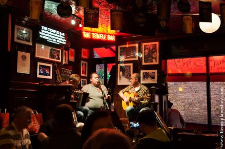 Musica directo Temple Bar Dublin Irlanda