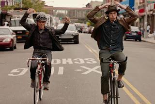 while we're young film bike bicylce adam driver helmet hipster ben stiller noah baumbach