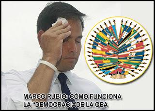 Marco Rubio revela como funciona la “democracia” de la OEA