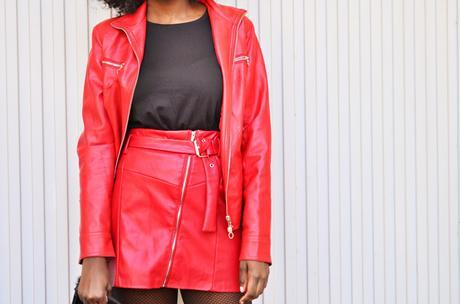 RED SKIRT