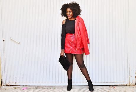RED SKIRT