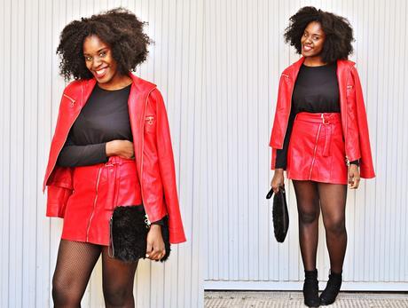 RED SKIRT