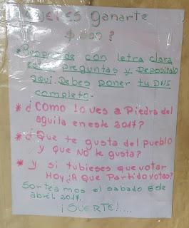 Regalan 500 pesos para el Aniversario de Piedra del Aguila.